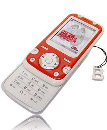 Sony Ericsson F305 Bensimon coque rouge