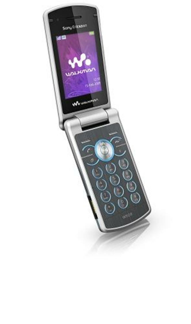 Sony Ericsson W508 ouvert