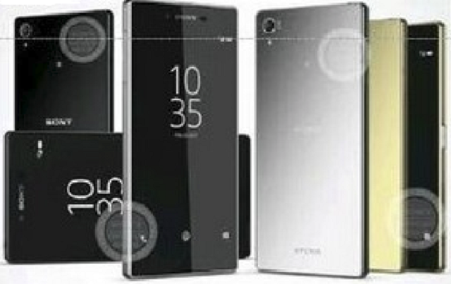Sony Xperia Z5 Plus rendu
