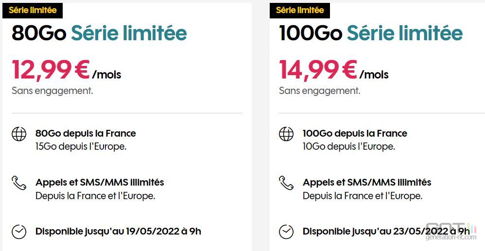 Sosh Propose Deux Nouveaux Forfaits Mobiles En S Rie Limit E D Couvrir