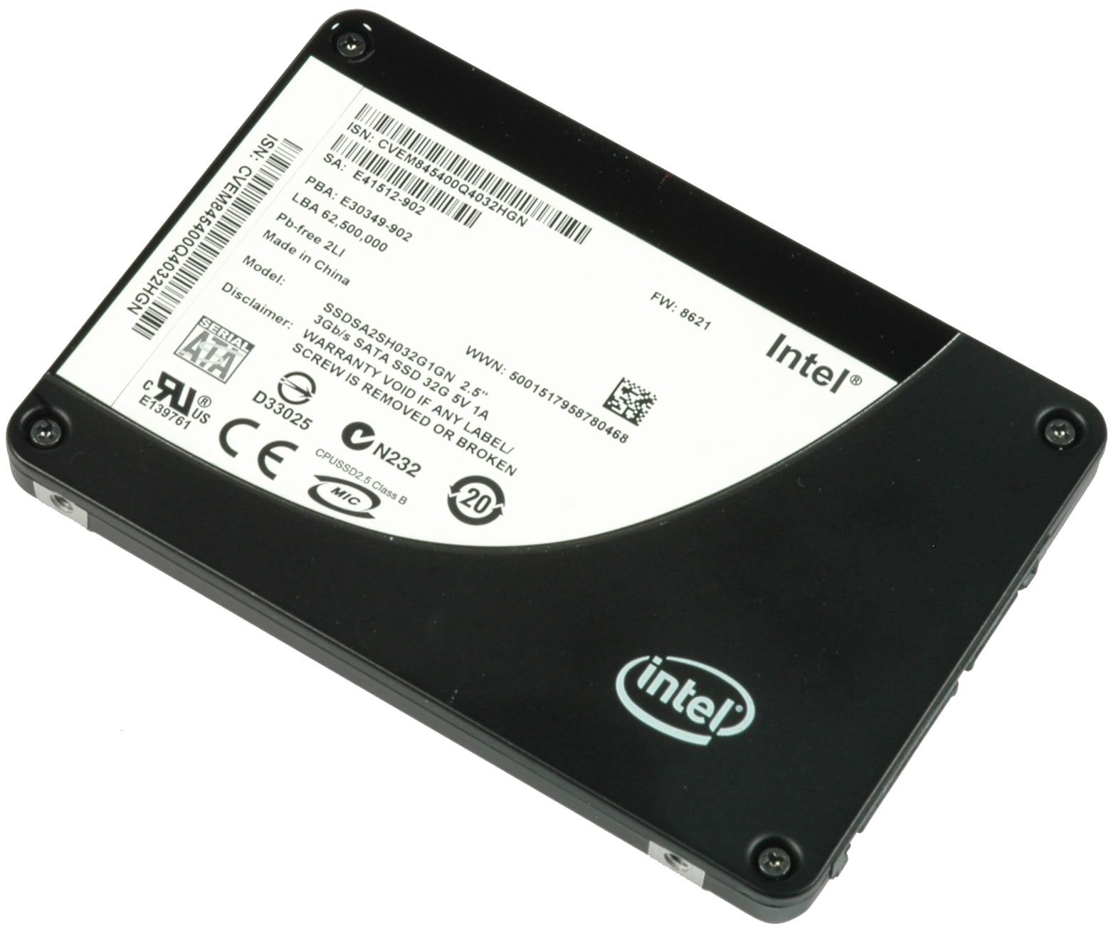 SSD Intel 710 serie