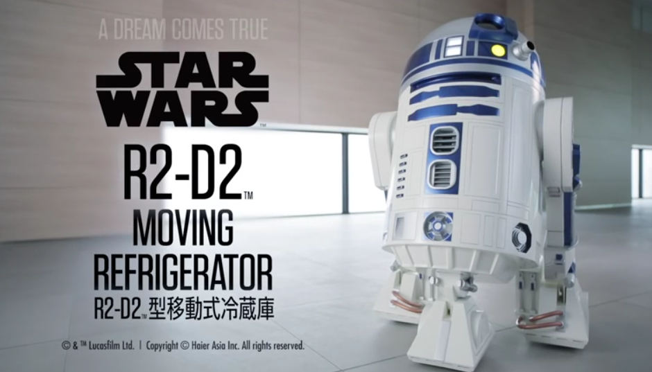 Star Wars R2-D2 rÃ©frigÃ©rateur