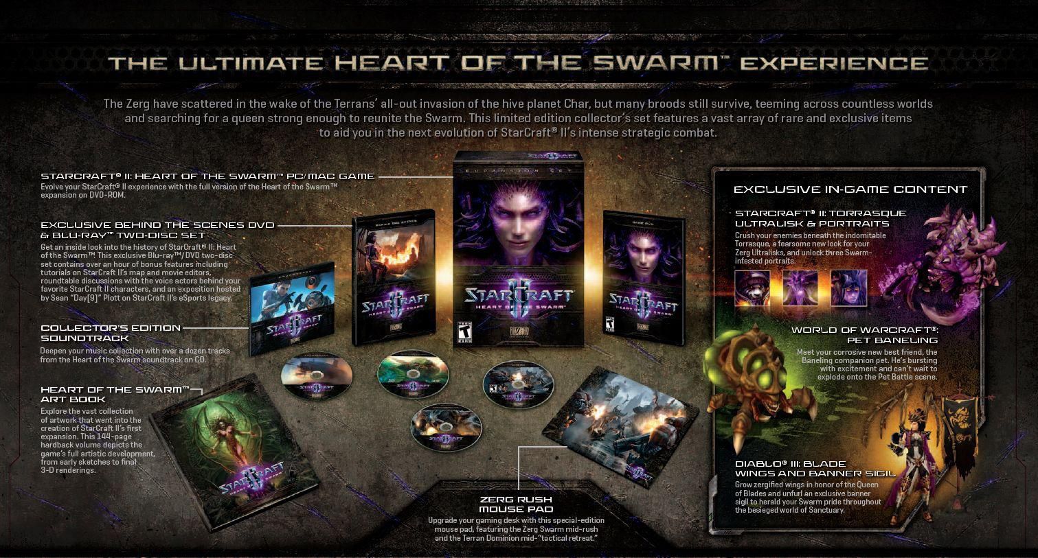 StarCraft 2 Heart of the Swarm - collector