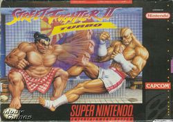Street Fighter II : Turbo Pochette