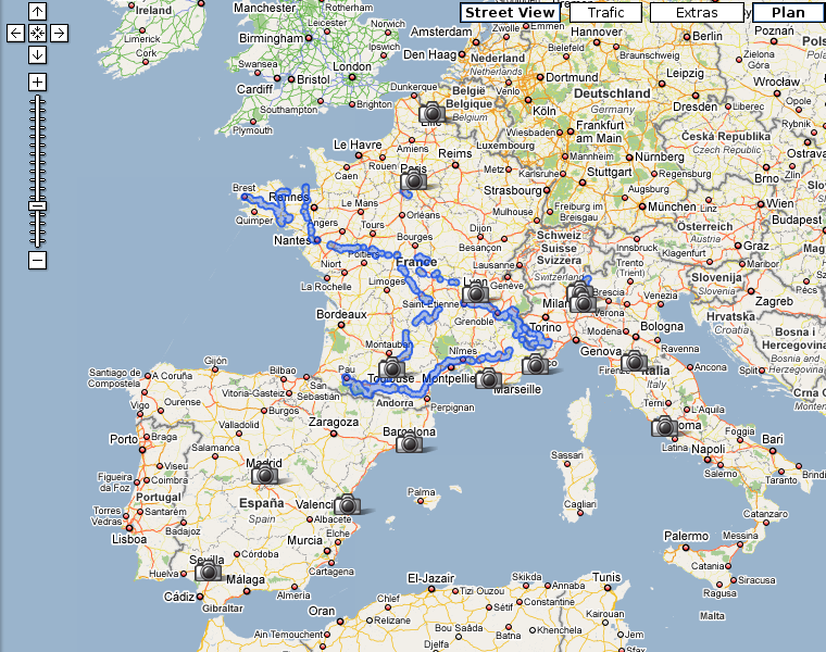 Google Maps  Street View s'étend timidement à l'Europe