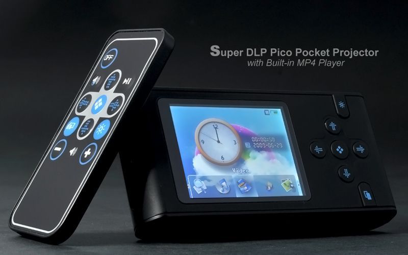 Super DLP Pico Pocket Projector - 1