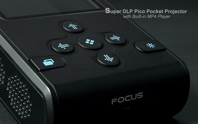 Super DLP Pico Pocket Projector - 3