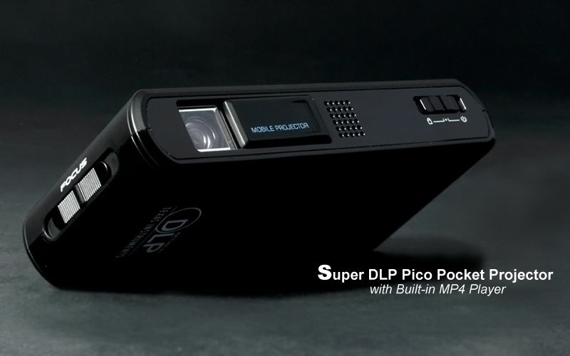 Super DLP Pico Pocket Projector - 4