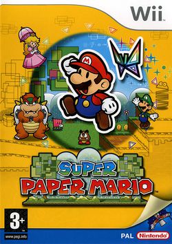 Super paper mario packshot