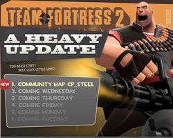 Team Fortress 2 Heavy update 1