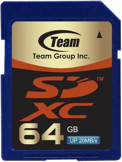 Team Group SDXC 64 Go
