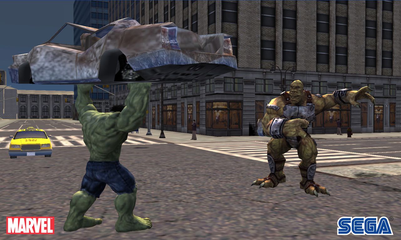 The Incredible Hulk PS2 2