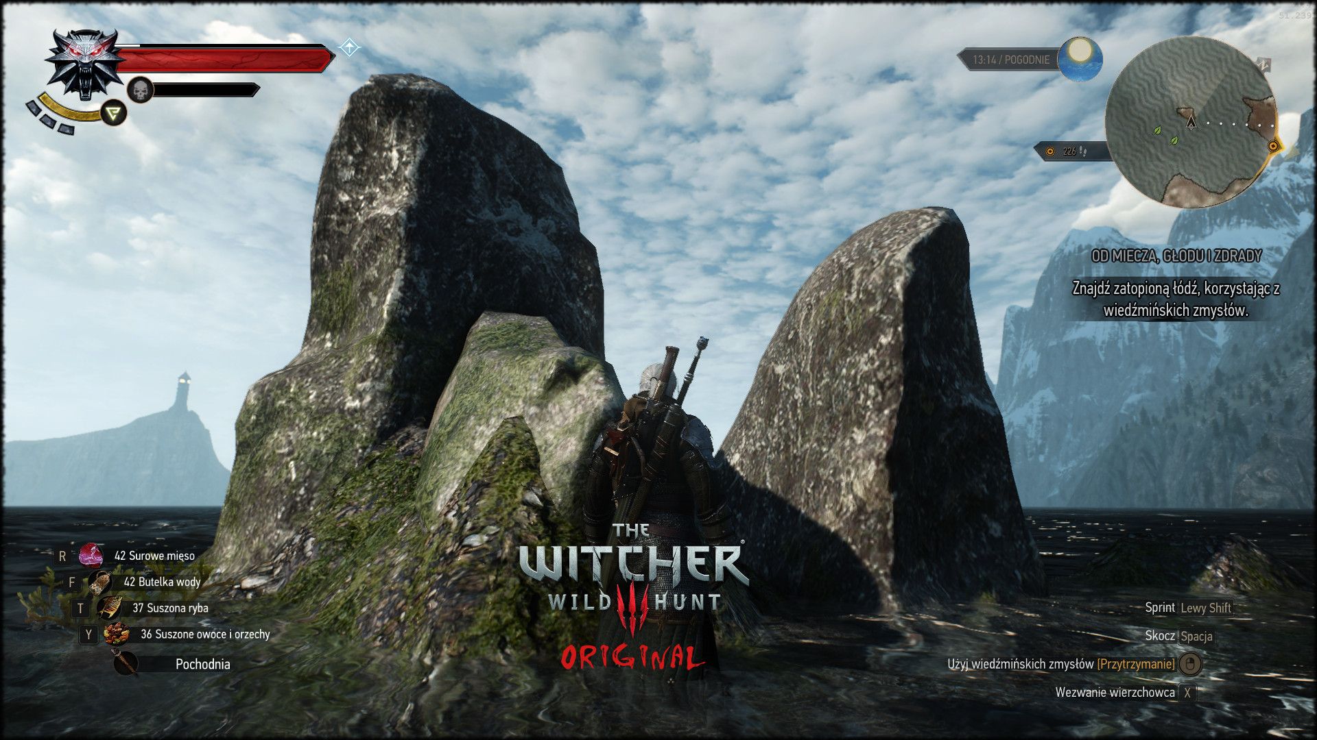 The Witcher 3 HD Reworked - comparatif 1