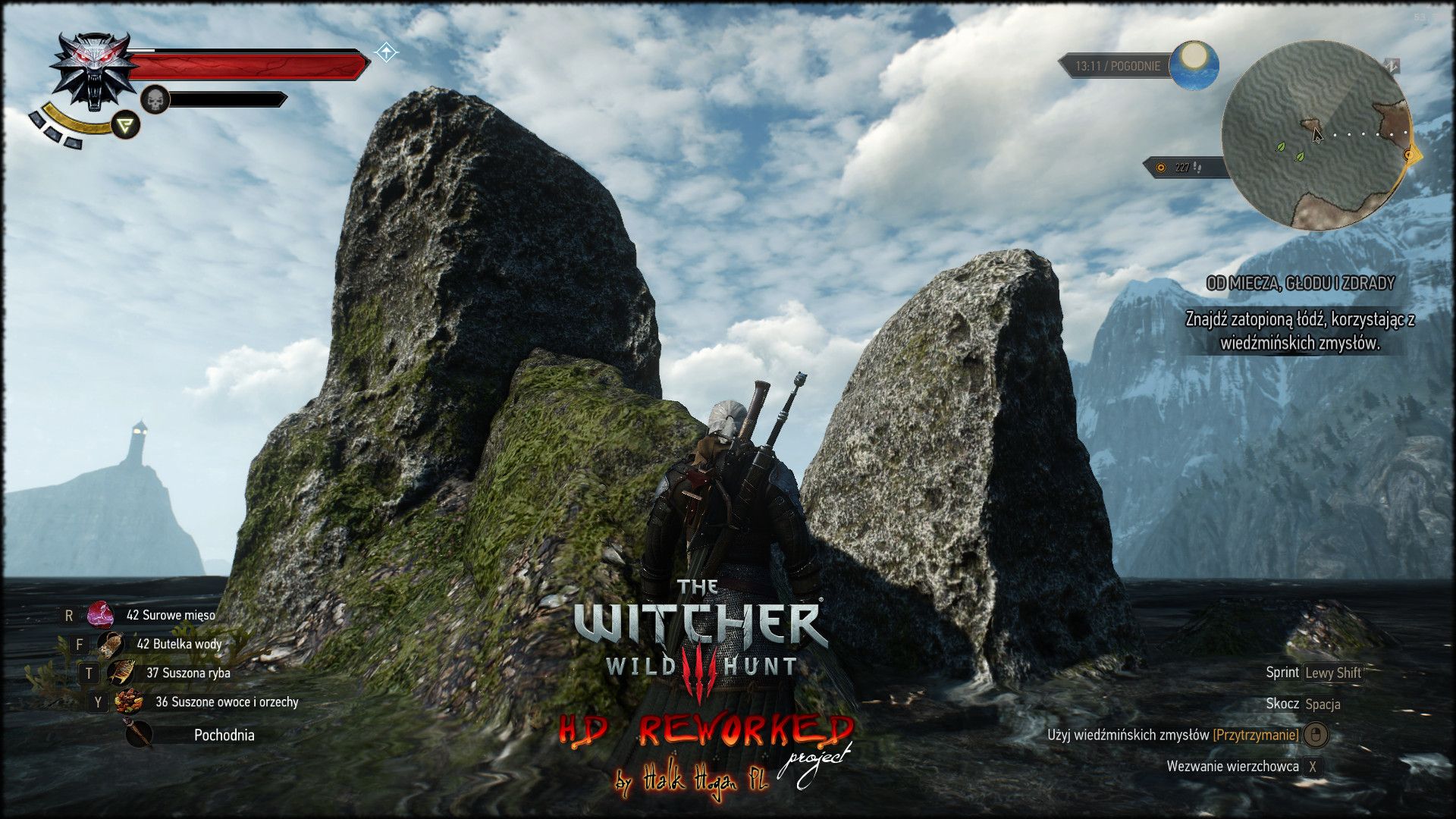 The Witcher 3 HD Reworked - comparatif 2