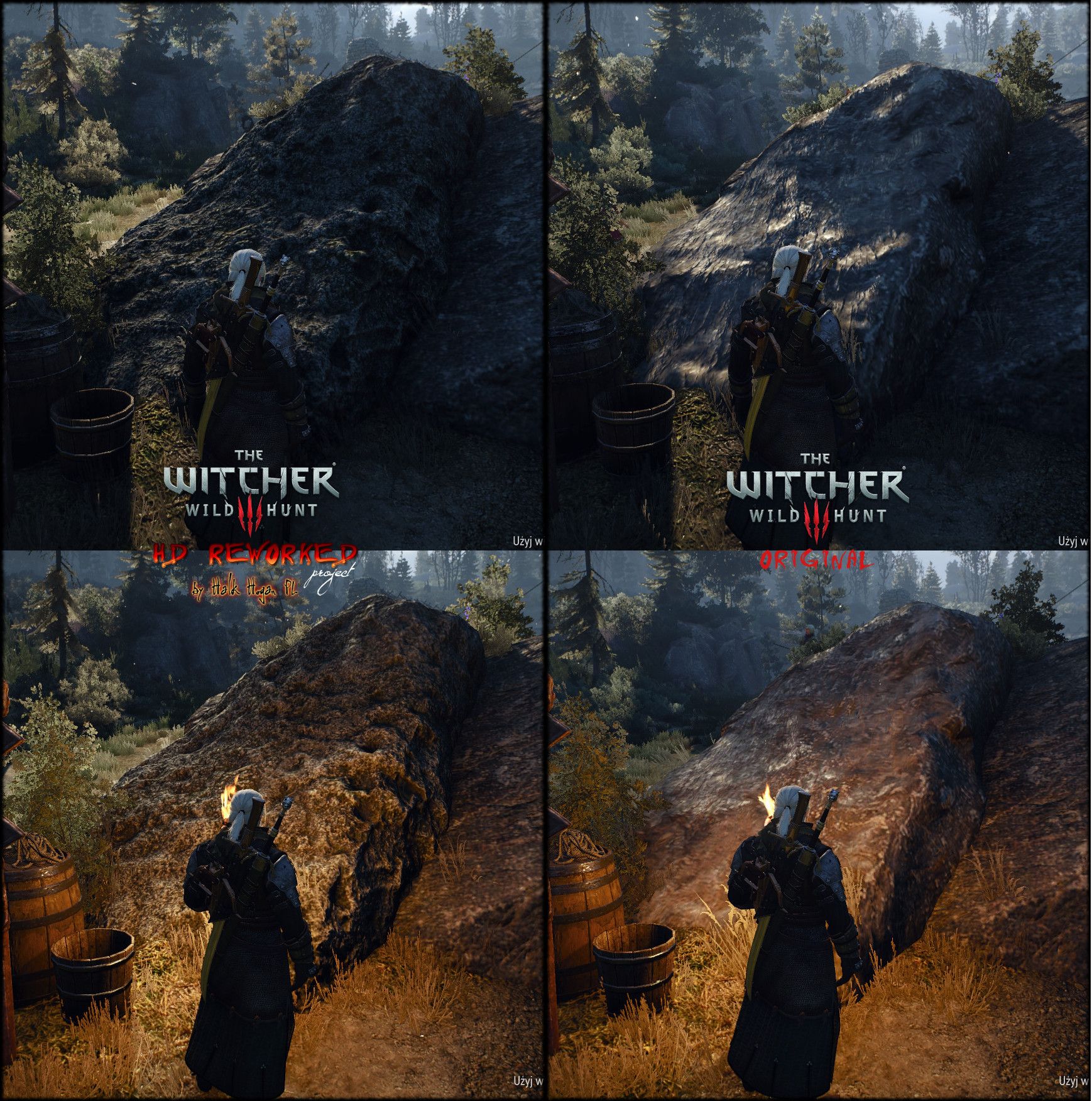 The Witcher 3 HD Reworked