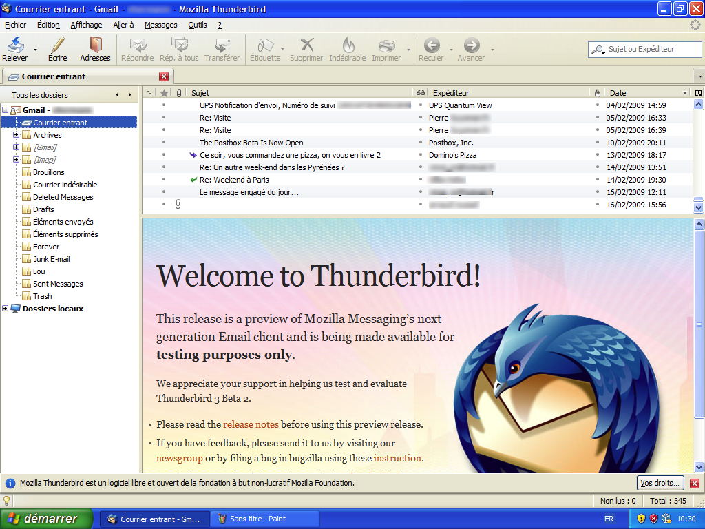 Thunderbird screen1
