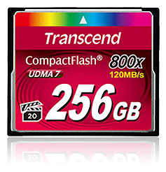 Transcend CompactFlash 800x
