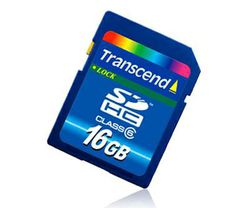 Transcend sdhc 16 go