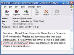 Vidéo porno Obama Vid