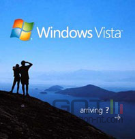 Vista arriving Vista arriving