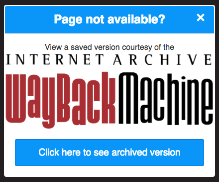 Wayback-Machine-extension-Chrome