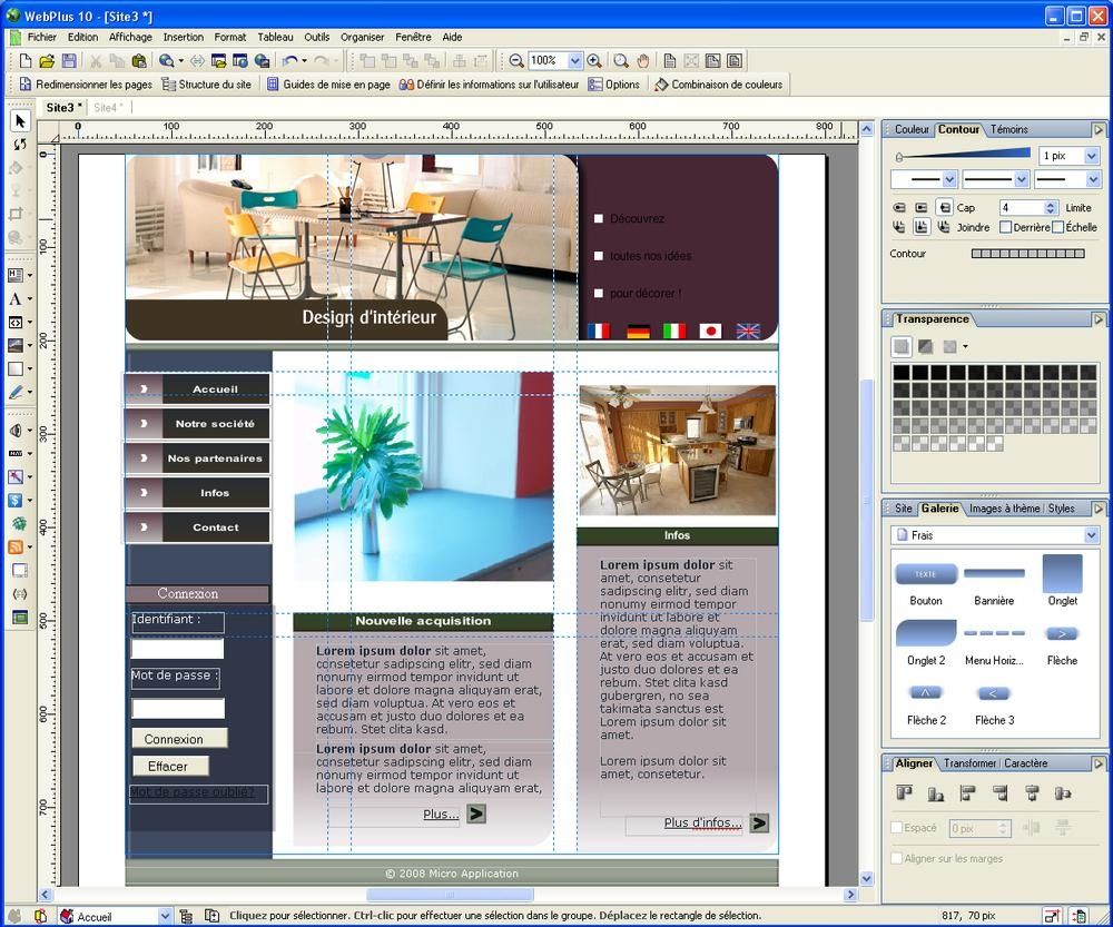 Web Studio 2 screen 1