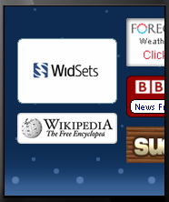 Widsets exemple