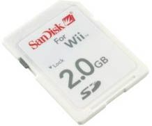 Wii carte SD