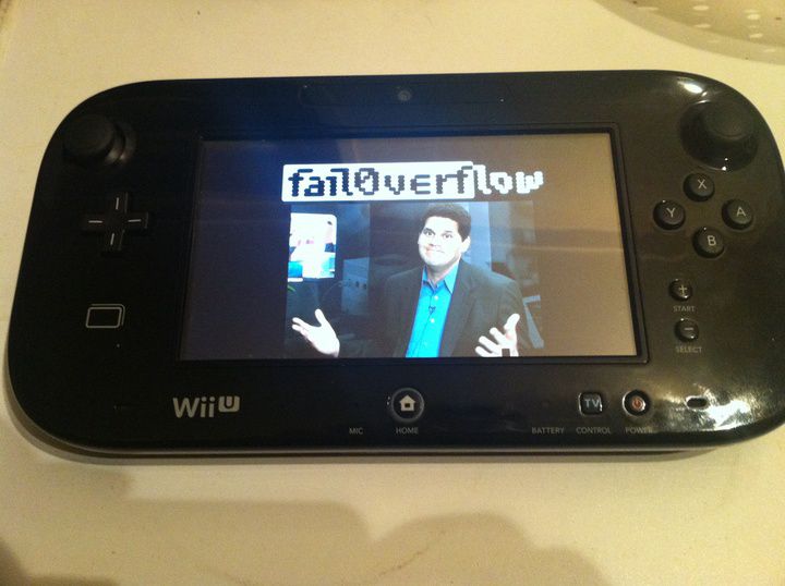 Wii U - hack fail0verflow