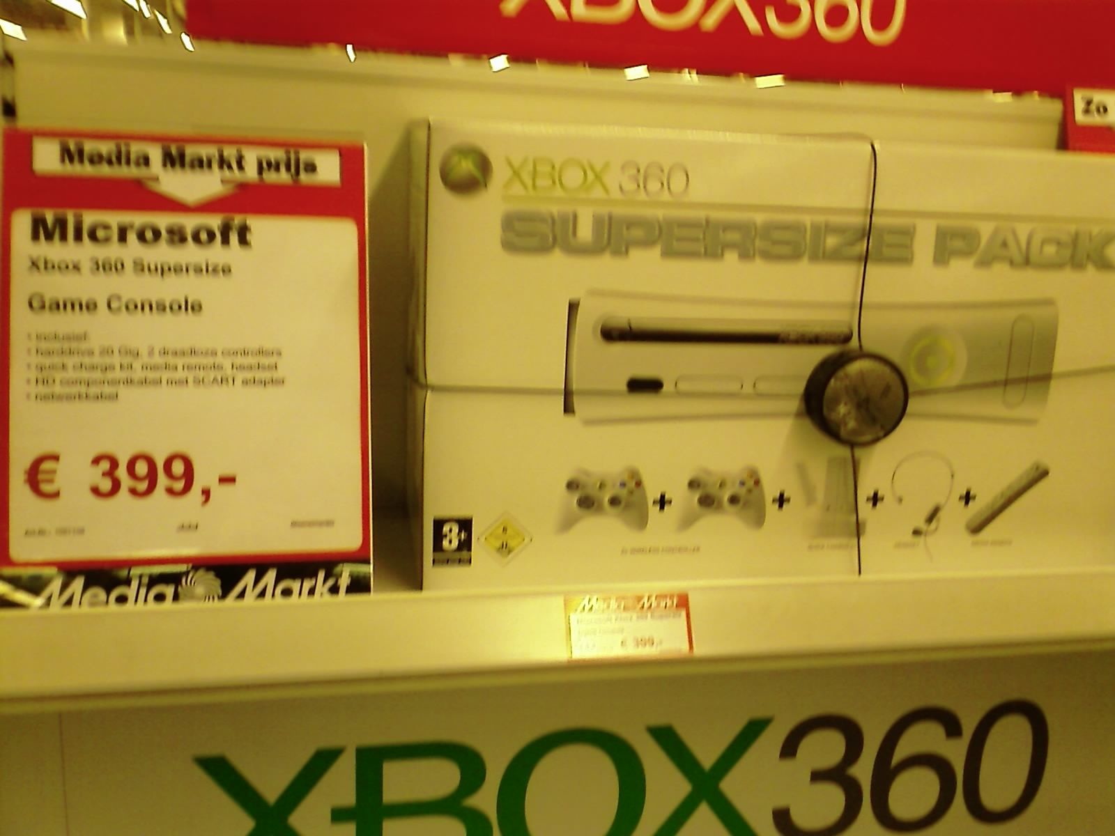 Xbox 360 baisse prix media markt 3