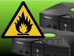 Xbox fire hazard small