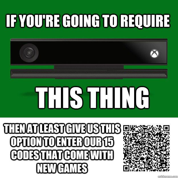 Xbox One - QR code
