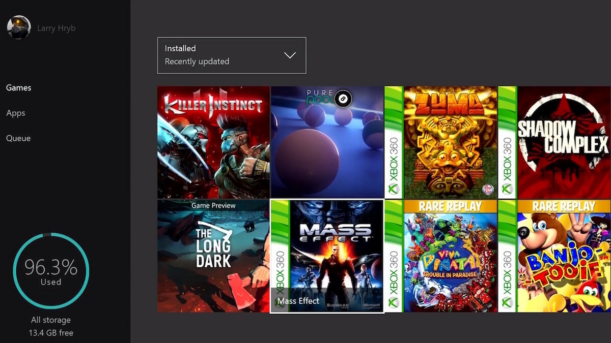 Xbox One retrocompatibilite Xbox 360