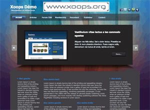 Xoops screen1