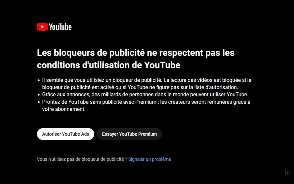 Youtube Part La Chasse Aux Bloqueurs De Publicit En France