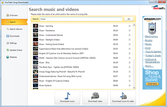 YouTube Song Downloader screen2