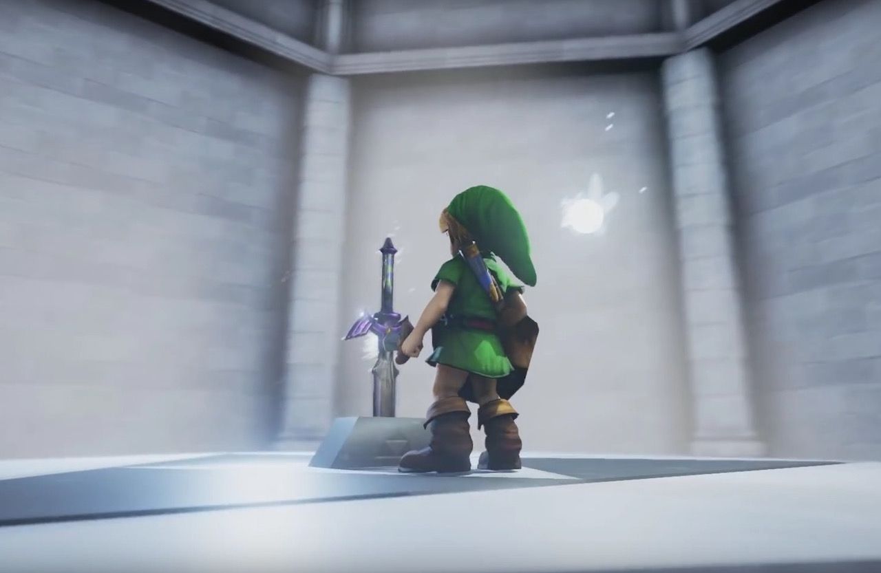 Zelda Ocarina of Time - Temple du Temps Unreal Engine 4