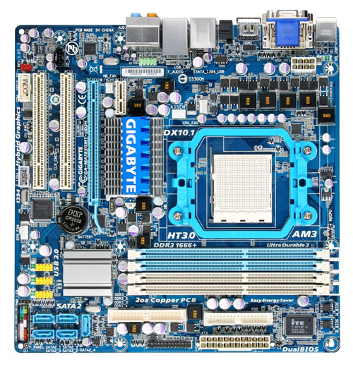 Gigabyte ga ma785gm us2h разгон