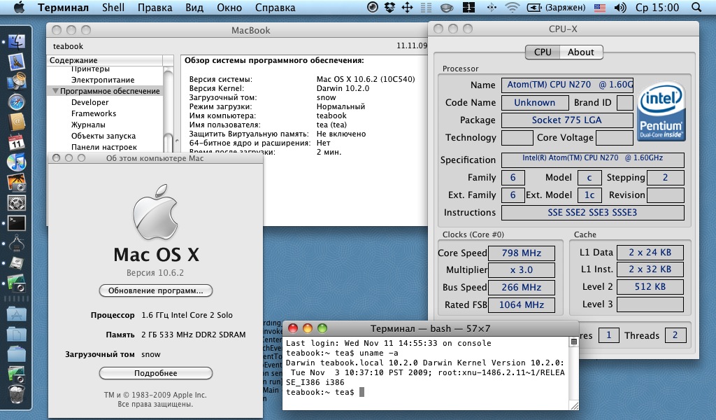 mac os architecture