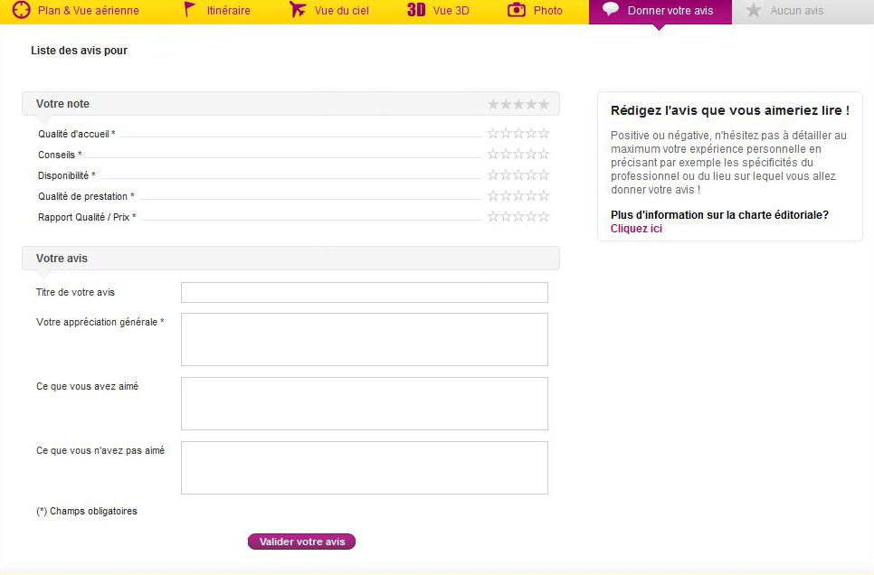 PagesJaunes les professionnels notés par les internautes