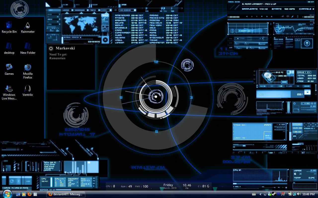 Télécharger Rainmeter : munir votre navigateur d’un baromètre élaboré