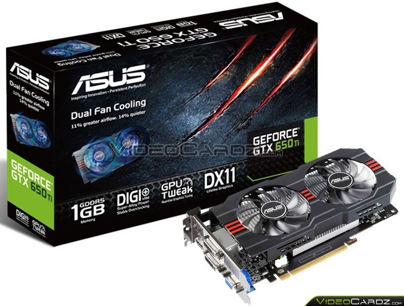 Asus geforce gtx 650 2gb обзор