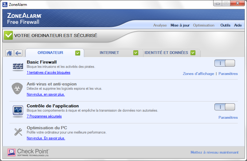 Télécharger ZoneAlarm un parefeu efficace pour protéger son PC