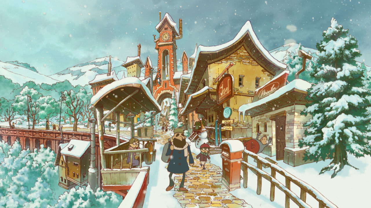 Professeur Layton Et L Héritage Des Aslantes Professeur Layton et l'Héritage des Aslantes en images sur Nintendo 3DS