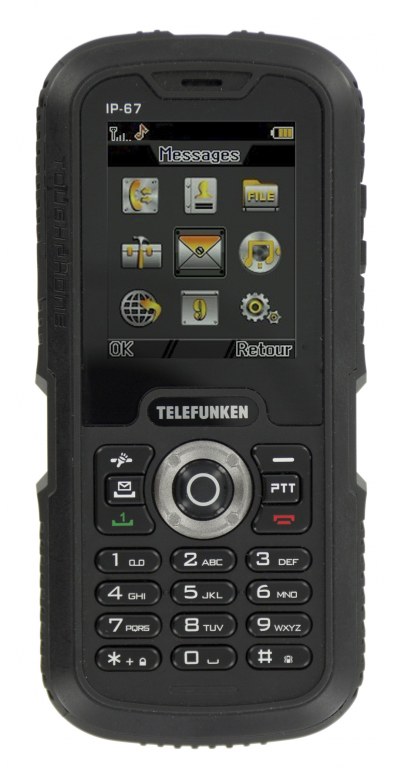 Les Demoiselles Du Téléphone Distribution Telefunken présente un téléphone mobile IP67 avec une bonne autonomie