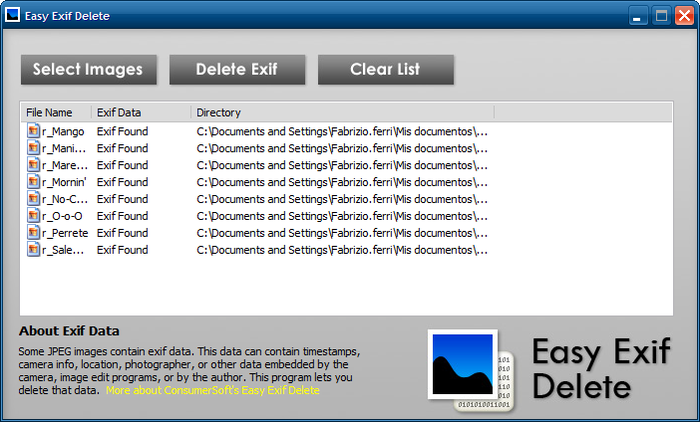 clean exif tags from video clean exif tags from video