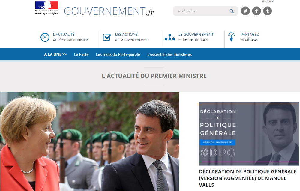 voyager site gouvernement