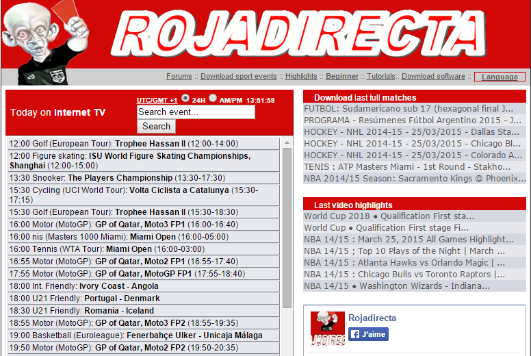rojadirecta foot