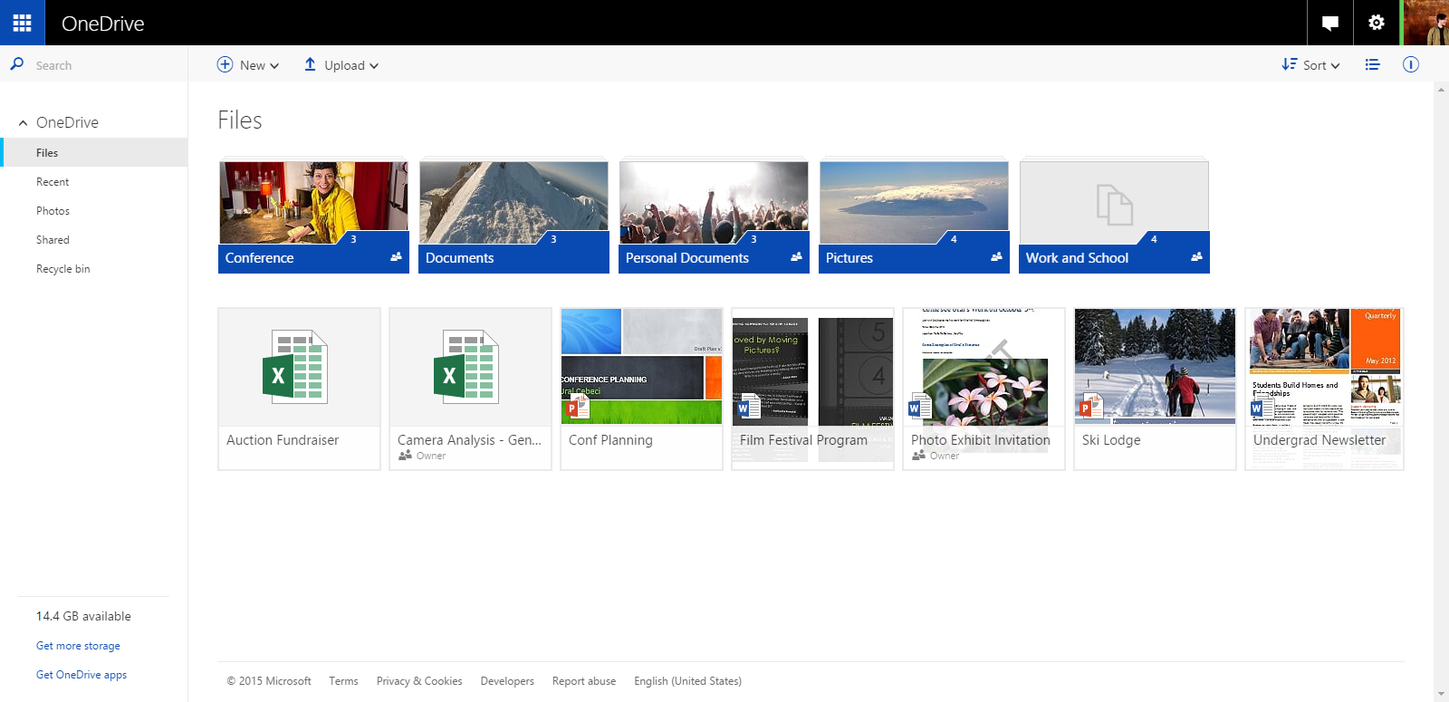 OneDrive : Microsoft déploie une nouvelle interface Web