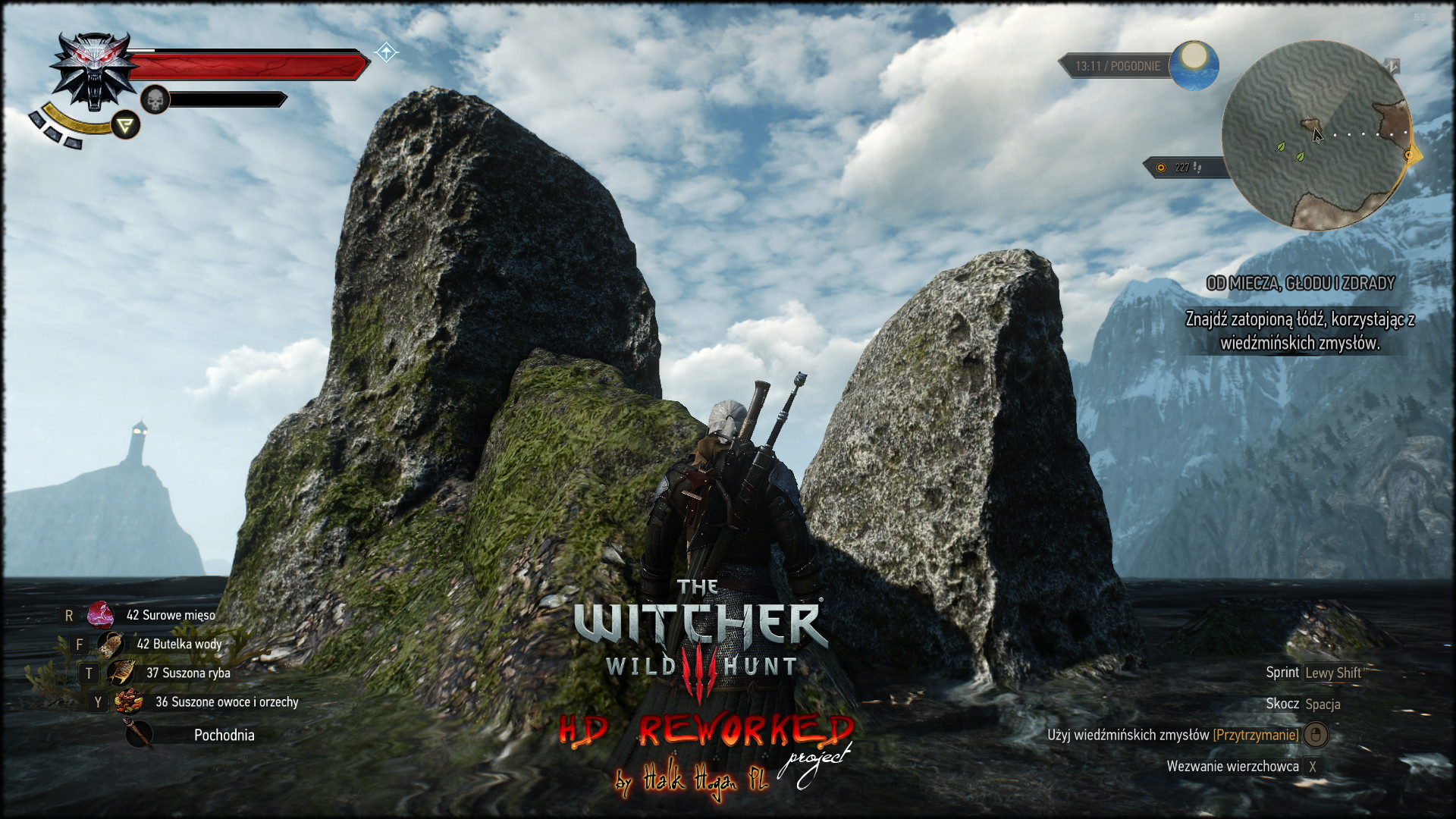 The witcher 3 hd reworked project как установить